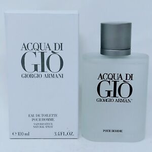 Giorgio Armani Acqua Di Gio 3.4 oz Men's Eau de Toilette Spray New & Sealed Box