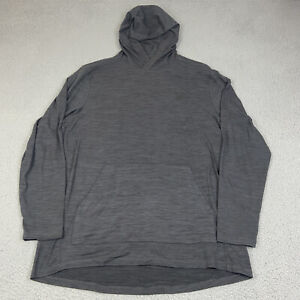 Spyder Hoodie Mens Extra Large Gray Pullover Proweb Lightweight Performance
