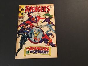 The Avengers #35 1st  crossover of Avengers &  X-Men Death of Magneto apparent?