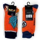Dragon Ball Z Crew Socks Goku Kanji Symbols Cartoon Orange Mens Womens Gifts