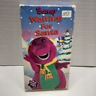 Barney Waiting For Santa  Vhs [Sing along] 1992 Lyons Group Video