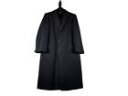 Vintage Virany Cashmere Blend Overcoat Coat Mens 38 Fuzzy Pile Lined Hungary