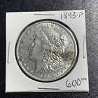 New Listing1893 P Silver Morgan Dollar Key Date Coin Collection AU