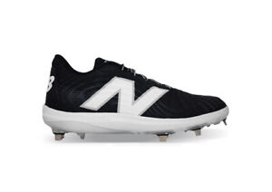 New Balance FuelCell L4040 BK7 Men's Baseball Shoes Metal Spike Cleats Black NWT