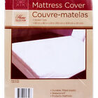 QUEEN SIZE MATTRESS COVER Extra Soft Plastic Fitted Protector Waterproof