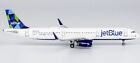 1:400 NG Models JetBlue Airways Airbus A321 N942JB 200th Aircraft Logo