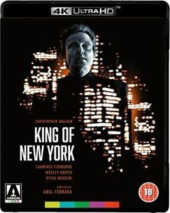 KING OF NEW YORK [4K UHD Blu-ray] (1990) Arrow Video Christopher Walken Movie