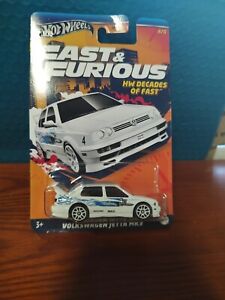 2024 Hot Wheels Fast and Furious HW Decades Of Fast Volkswagen Jetta Mk3 #4/5 🆕