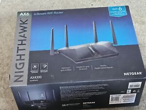 New ListingNETGEAR Nighthawk AX6 RAX45 Dual-Band Wi-Fi 6 Router