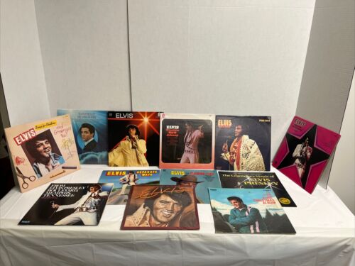 New ListingElvis Presley LP lot of 12 Albums