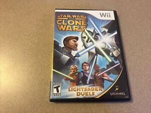 Star Wars: The Clone Wars - Lightsaber Duels - Nintendo  Wii Game