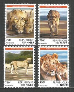 Niger 2015 mint stamps MNH(**) Lions