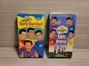 THE WIGGLES HOOP-DEE-DOO! It's a Wiggly Party, Space Dancing VHS Tapes