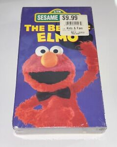 SEALED - Sesame Street - The Best of Elmo (VHS, 1994)