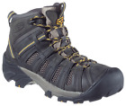 KEEN Voyageur Mid Hiking Boots for Men - Raven/Tawny Olive - 10.5M