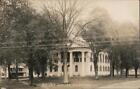 1912 RPPC Newfane,VT Court House Windham County Vermont Real Photo Post Card