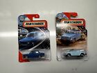 2020 MATCHBOX BLUE '69 BMW 2002 And 1974 Volkswagen Type 181 Lot Of 2