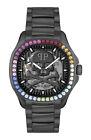 Philipp Plein Mens  IP Black 42mm Bracelet Fashion Watch