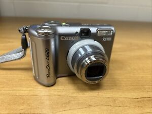 Canon PowerShot A620 7.1 Mega Pixels Silver Digital Camera - TESTED WORKS