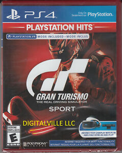 Gran Turismo Sport PS4 Brand New Factory Sealed
