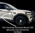 1/24 Police LED Universal single light pod 10-PACK EXPLORER custom lightbar 045