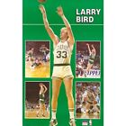 Vintage 1988 Boston Celtics Larry Bird Starline Poster New Sealed Nba Basketball
