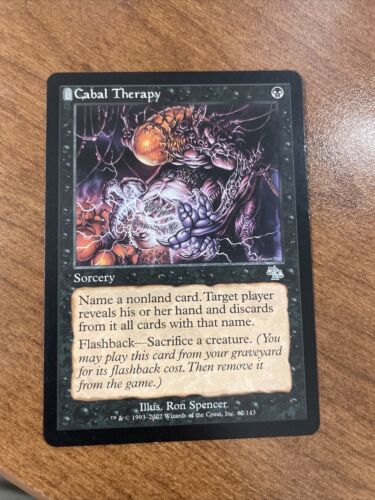 MTG Cabal Therapy Near Mint Judgment