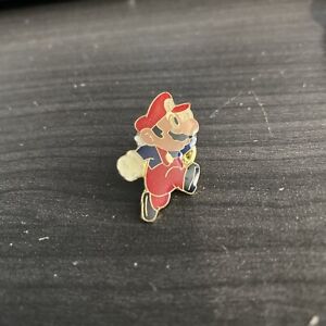 Nintendo Jumping Running Super Mario  1” Pin Rare