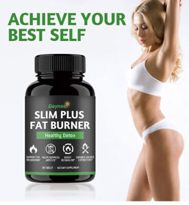 Slim Plus Fat Burner tablets best natural herbal supplements burn diet