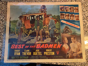 Best Of The Badmen Original  Movie Lobby Card 51/326 Signed By Claire Trevor 714