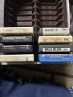 Lot Of 8 Vtg 8-Track Tapes Eagles Willie Nelson Chicago Alabama not tested