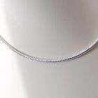 sterling silver, plated, snake chain, 1 mm, necklace, 16-30 inch, #1900