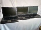 Lot of 3 Dell Latitude Laptops - Working Condition, No Chargers Included
