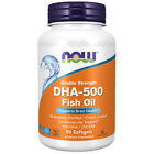 DHA-500 Double Strength 90 Softgels  by Now Foods