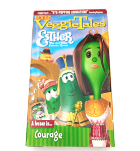 VeggieTales Esther The Girl Who Became Queen VHS 2000