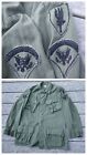 Vietnam War US Poplin Rip-Stop Tropical Jungle Jacket Shirt 1st Aviation Brigade