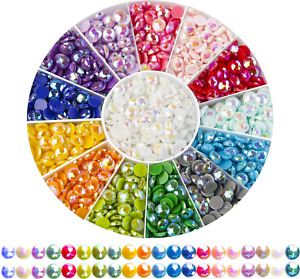 AB Diamond Painting Beads, 5D Diamond Painting Accessories, 20 Colors round Diam