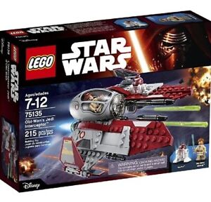 LEGO Star Wars - Obi-Wan's Jedi Interceptor - Set #75135 - BRAND NEW - RETIRED