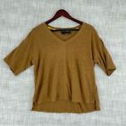 Tahari Womens Size S Linen short sleeve shirt 3153