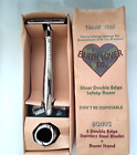 Earth Lover Co. Double Edge Safety Razor Set With 5 Stainless Steel Blades And S