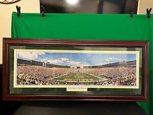 Green Bay Packers “Best Seat of the House” picture: MINT CONDITION AND SIGN