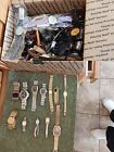 LARGE WATCH LOT (100+)  Most  Need Batteries or are not Working - LOOK