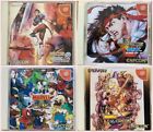 Dreamcast Marvel vs Capcom 1 2 vs SNK 1 2 Street Fighter DC Set Lot Games Japan