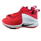 Nike Zoom Witness Lebron Black White Red Sneakers 852439-600 Men's Size 11.5