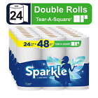 Tear-a-Square Paper Towels, 24 Double Rolls