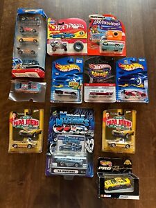 Large Lot of 11 Hot Wheels/Matchbox Etc -Still In Package