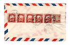 China 1947 Stunning OVPT Franking - Post War Inflation Airmail Cover to Canada