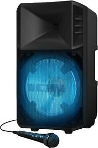 ION Audio - Power Glow 300 Battery Powered Bluetooth Speaker System with Lights