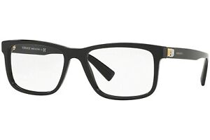Versace Men's black Eyeglasses 0VE3253 55mm