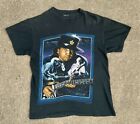Stevie Ray Vaughan Memorial T-Shirt 1991 90s Vintage Double Sided Brockum Small